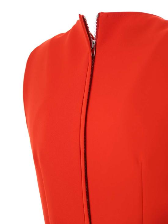 24FW 모스키노 미디 원피스 045032250115 Red - MOSCHINO