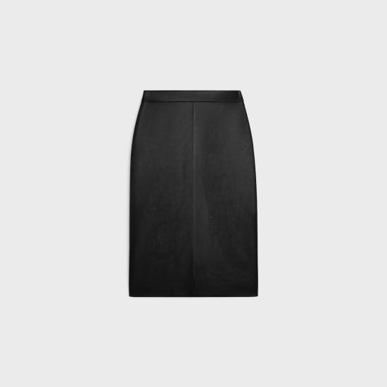 25SS 셀린느 미디 스커트 RJ02D583C38NO black