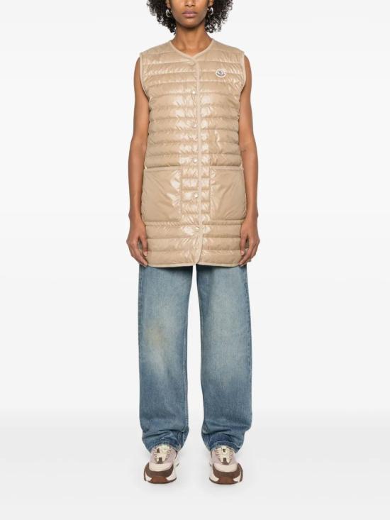 25SS 몽클레어 롱패딩 K10931C00001598B8202 Beige - MONCLER