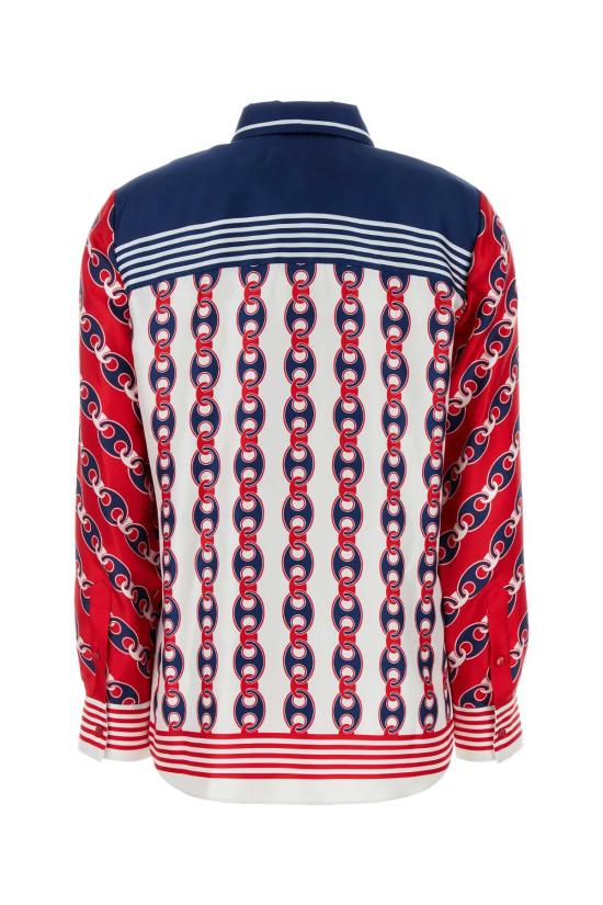 25FW 구찌 실크 트윌 프린트 셔츠  837642Z7AS0 9229 PRINTED - GUCCI