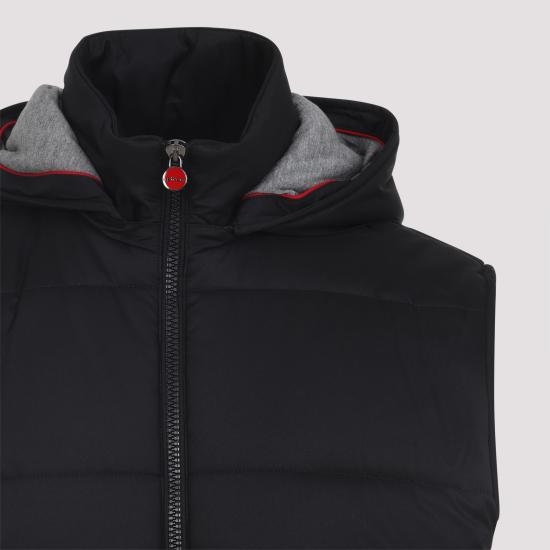 25FW 키톤 패딩 조끼 UW2194V0422H20000 BLACK - KITON