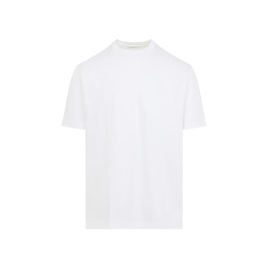 25FW 키톤 반팔 티셔츠 UMC023K06R491201S WHITE