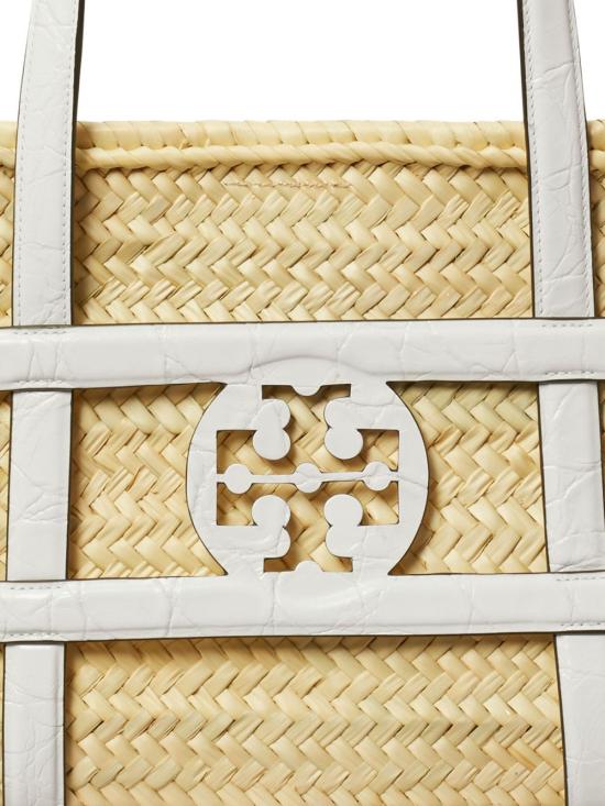 25FW 토리버치 엘라 스트로 바스켓 169398100 WHITE - TORY BURCH