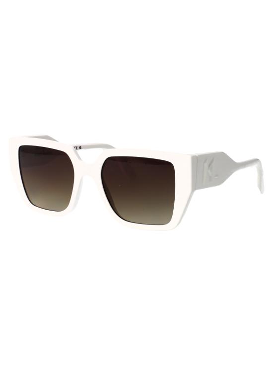 25SS 칼라거펠트 선글라스 KL6098S 105 WHITE - KARL LAGERFELD