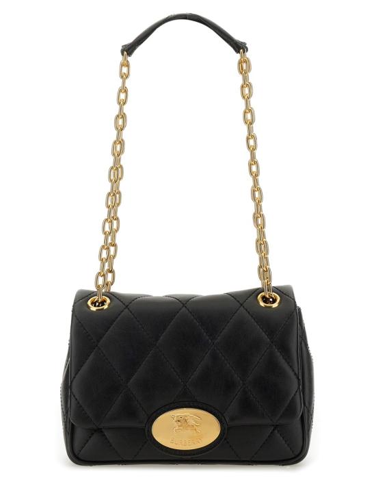 25FW 버버리 스몰 스트랜드 백 8111264 A1189 BLACK - BURBERRY