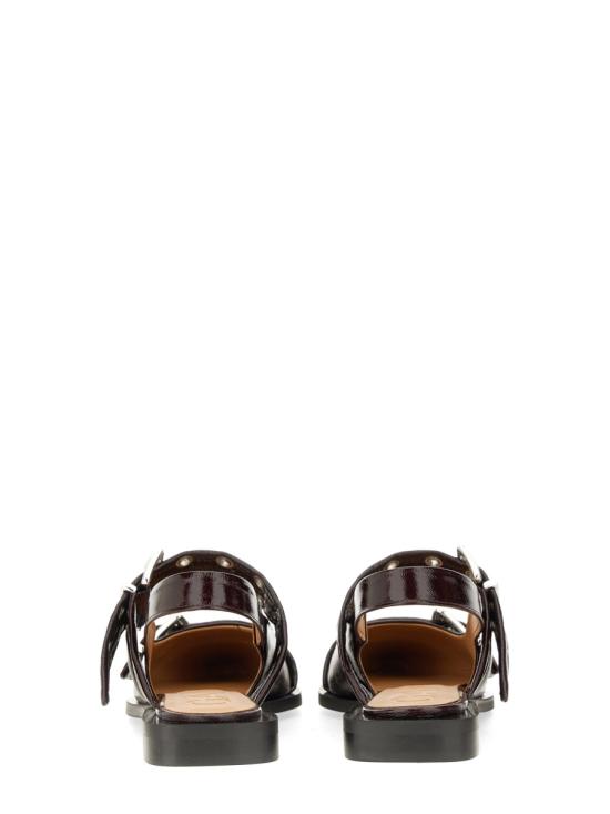 25FW 가니 샌들 S3086 436 BORDEAUX - GANNI