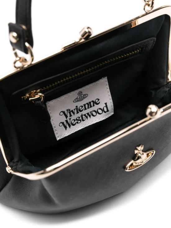 25FW 비비안웨스트우드 숄더백 4B010007W S0021N402 BLACK - VIVIENNE WESTWOOD