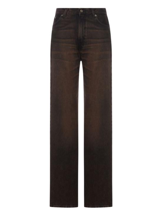 25FW 하이쿠레 데님 팬츠 HEW03185DF174L0897 BROWN BLACK