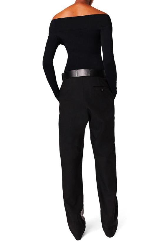 25FW 스텔라 맥카트니 긴팔 티셔츠 6K10683S25431000 Black - STELLA MCCARTNEY