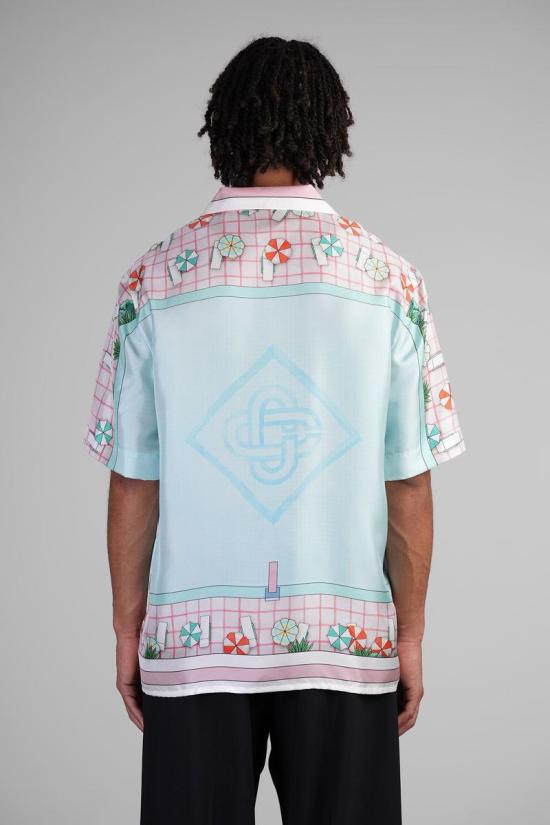 25FW 카사블랑카 반팔 셔츠 421766 MPF25 SH 003 MULTICOLOR - CASABLANCA