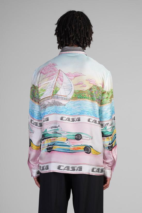 25FW 카사블랑카 긴팔 셔츠 421769 MPF25 SH 021 MULTICOLOR - CASABLANCA