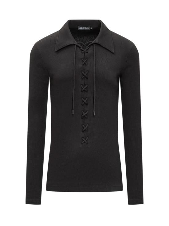 25SS 돌체앤가바나 긴팔 셔츠 G8SR3TFUGFJ N0000 Black