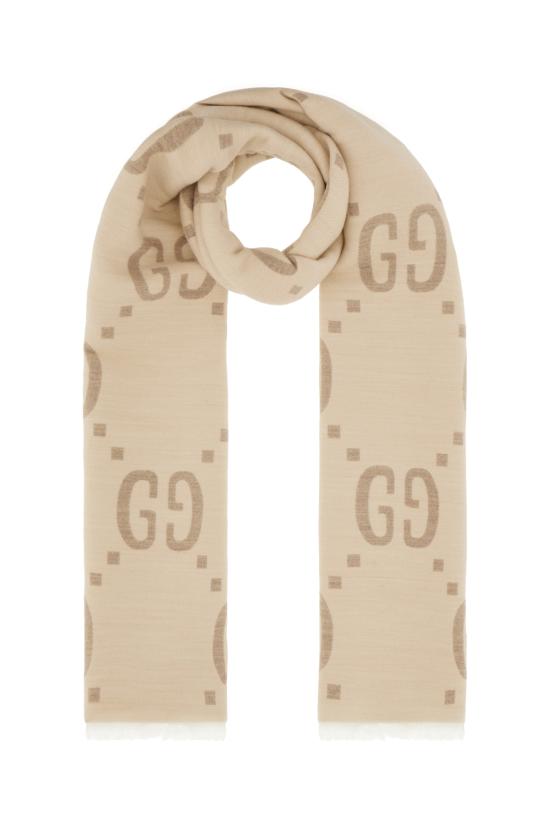 26FW 구찌 머플러/스카프 495592 4G350 9279 IVORY BEIGE DOM