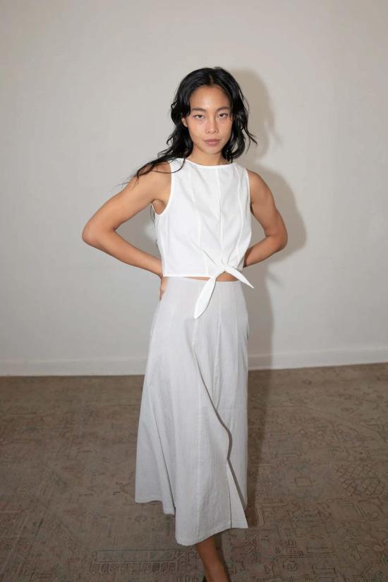  지 로파 블라우스 클로드 탑 - ZII ROPA