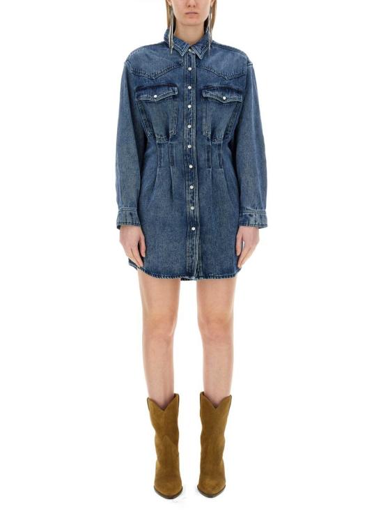  이자벨마랑 숏 원피스 RO0343FA B1H07130LU Navy