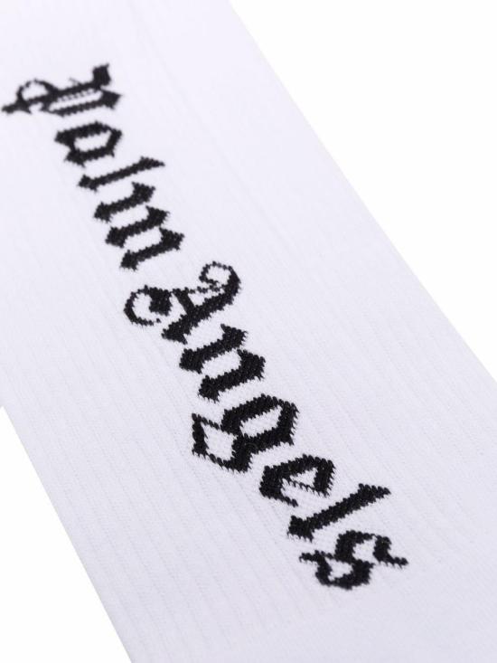 25FW 팜앤젤스 후드 티셔츠 PMRA001C99FAB002 0110 WHITE BLACK - PALM ANGELS