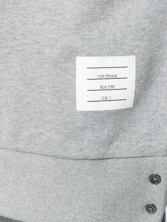 25FW 톰브라운 스웨터 MJT085A03377 055 LT GREY - THOM BROWNE