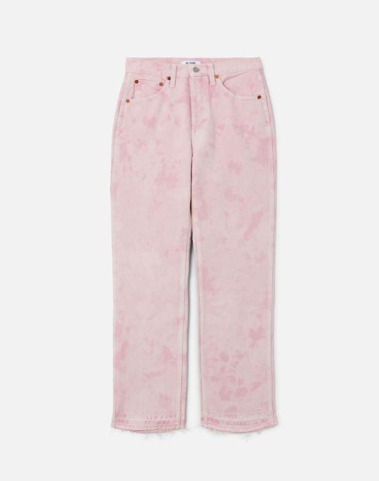  리던 데님 팬츠 90년대 하이라이즈 루즈 진 로지타