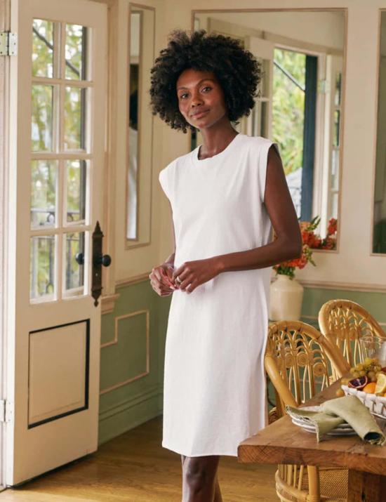  프랭크 앤 에일린 롱 원피스 프랭크 & 아일린 미니 코리 머슬 티셔츠 드레스 - FRANK & EILEEN