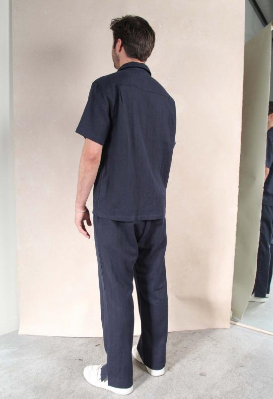  더 엔케이씨 스토어 스트레이트 팬츠 Nkc 스토어 클락 리넨 - The NKC Store