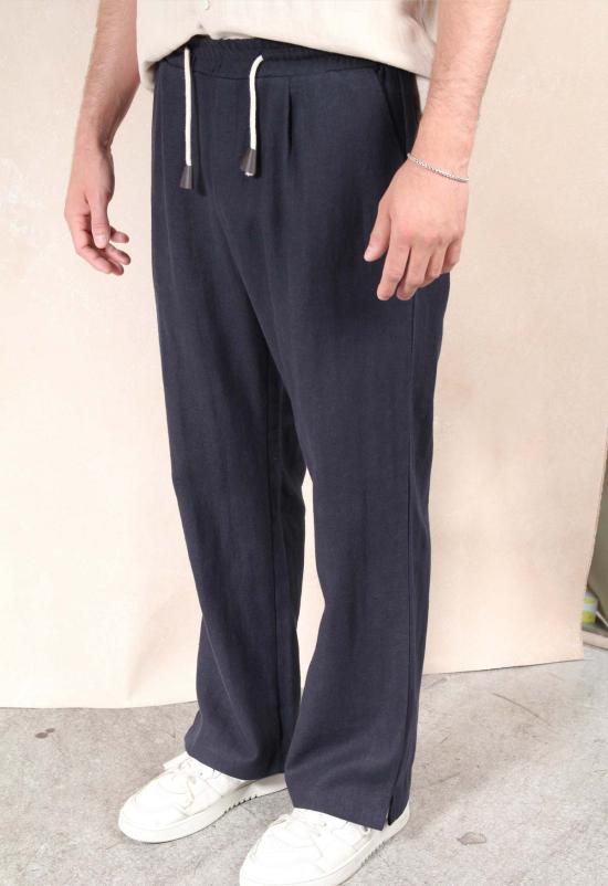  더 엔케이씨 스토어 스트레이트 팬츠 Nkc 스토어 클락 리넨 - The NKC Store