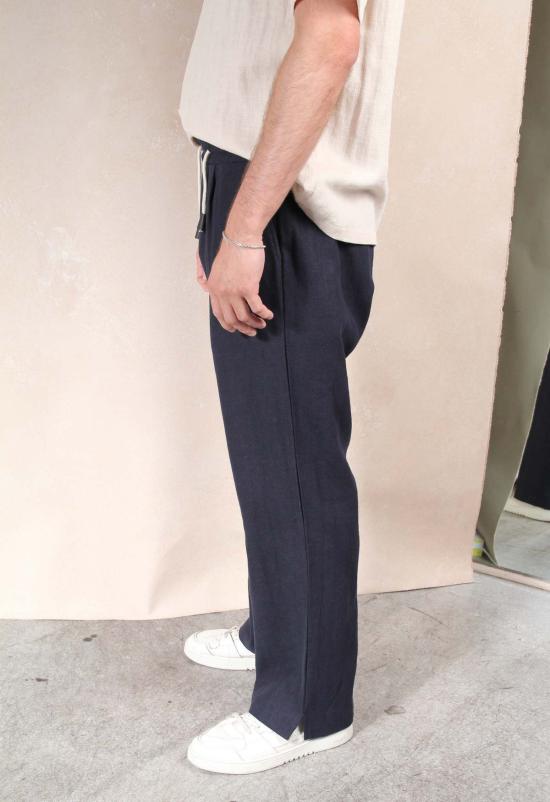  더 엔케이씨 스토어 스트레이트 팬츠 Nkc 스토어 클락 리넨 - The NKC Store