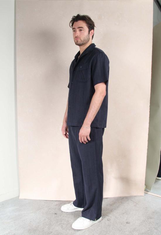  더 엔케이씨 스토어 스트레이트 팬츠 Nkc 스토어 클락 리넨 - The NKC Store