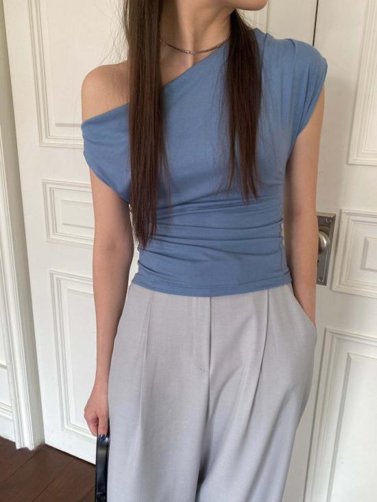  더 엔케이씨 스토어 반팔 티셔츠 Nkc 스토어 모시 탑 - The NKC Store