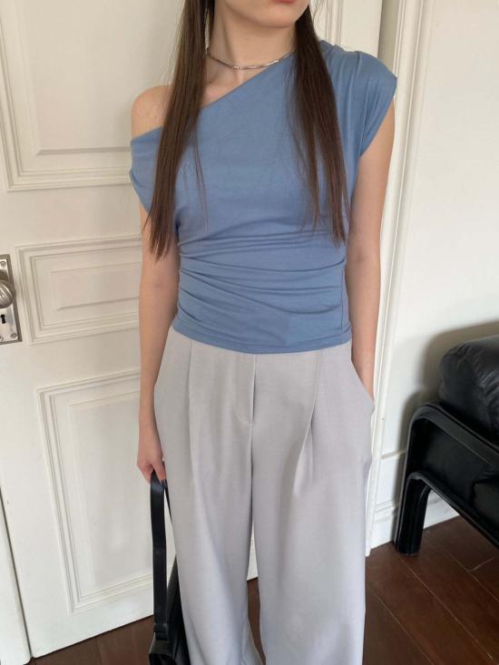  더 엔케이씨 스토어 반팔 티셔츠 Nkc 스토어 모시 탑 - The NKC Store