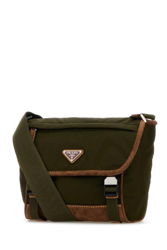 25FW 프라다 삼각로고 리나일론 메신저 크로스백  2VD066VOBF384 F041O GREEN - PRADA