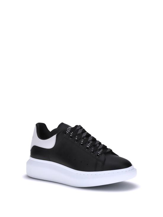 26SS 알렉산더 맥퀸 오버사이즈 드 스니커즈 553680WIAIG 1070 BLACK - ALEXANDER MCQUEEN