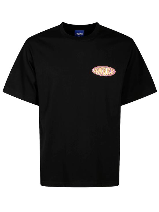 25SS 어웨이크 NY 반팔 티셔츠 AWK SU25 TP008 BLACK