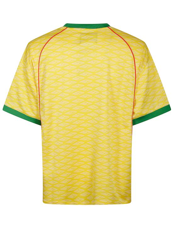 25SS 어웨이크 NY 반팔 티셔츠 AWK SU25 TP005 YELLOW - AWAKE NY