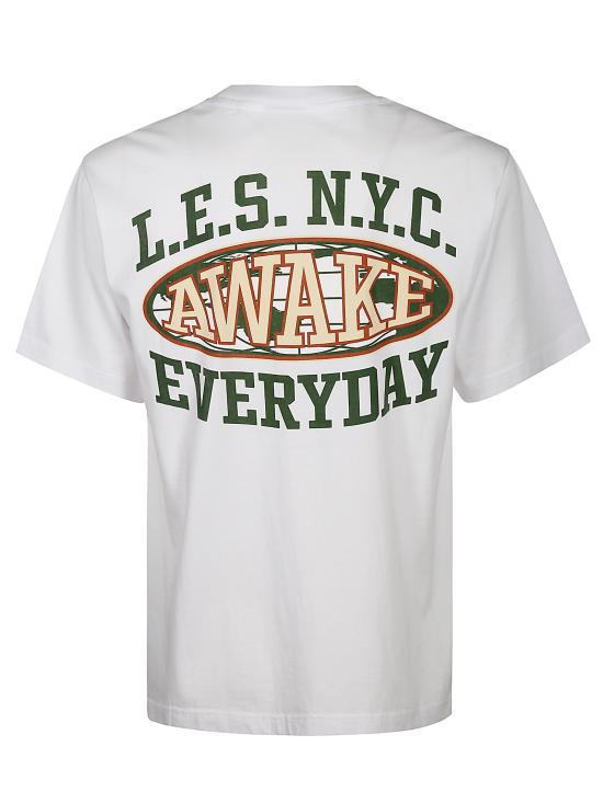 25SS 어웨이크 NY 반팔 티셔츠 AWK SU25 TP008 WHITE - AWAKE NY