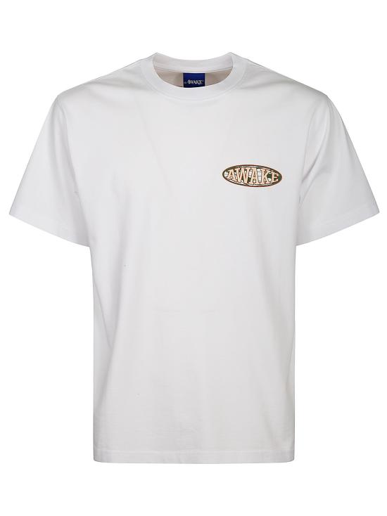 25SS 어웨이크 NY 반팔 티셔츠 AWK SU25 TP008 WHITE