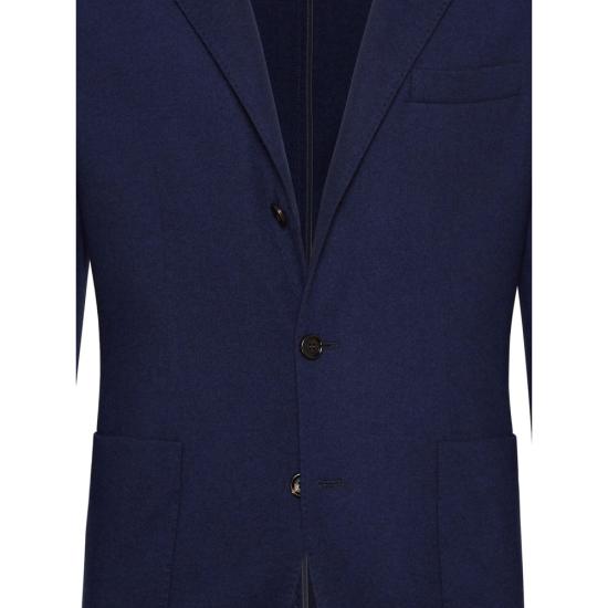 25FW 브루넬로 쿠치넬리 수트 자켓 ML8968J01 C8272 BLUE - BRUNELLO CUCINELLI