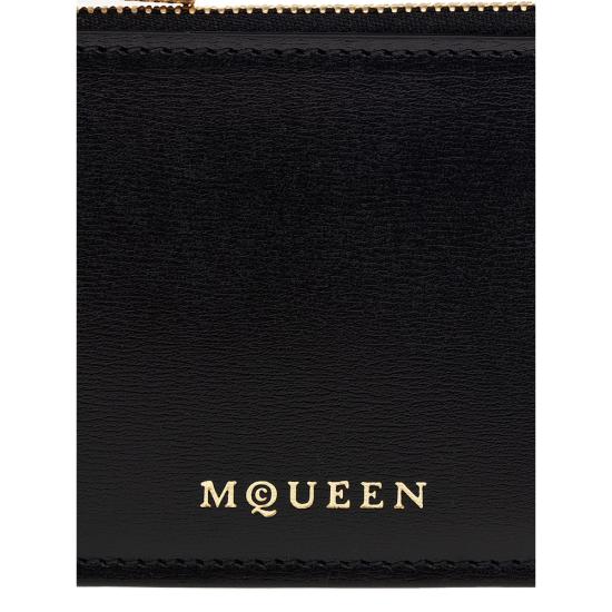 25FW 알렉산더 맥퀸 지갑 836884 1MAAF 1000 BLACK - ALEXANDER MCQUEEN
