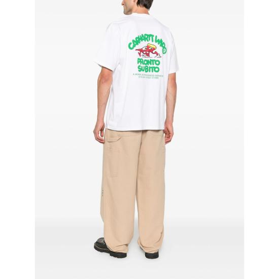 25FW 칼하트 탑 I035195 02XX WHITE - CARHARTT