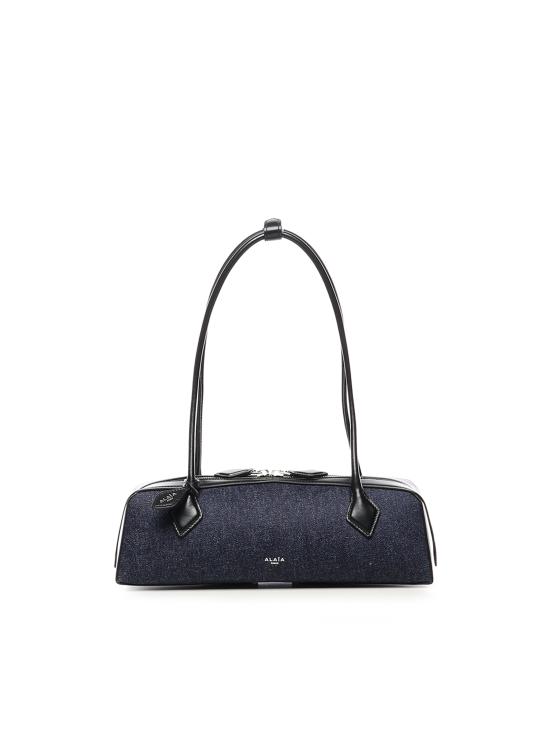 25FW 알라이아 르 테켈 미디움 숄더백  AA1S06033CA384 516 BLEU DENIM - ALAIA