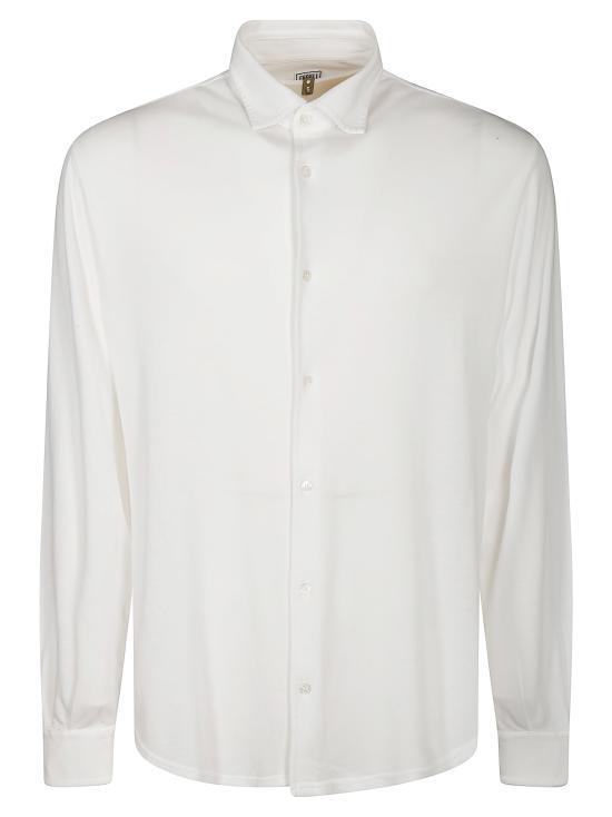 25SS 페델리 긴팔 티셔츠 8UEF0131 41 WHITE