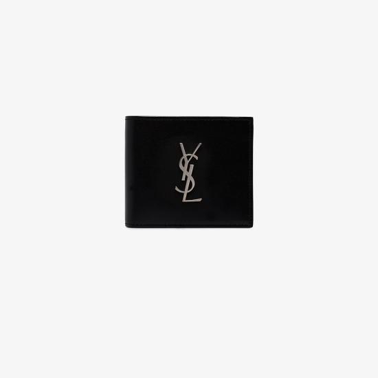  생로랑 명함지갑 4532760SX0E 1000 Black - SAINT LAURENT