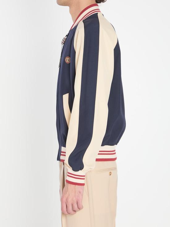 25FW 발렌티노 가라바니 봄버 자켓 1082892 7V3CIP63 AWS DYB BLUE - VALENTINO GARAVANI