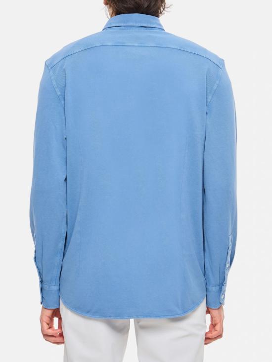 25SS 드루모어 긴팔 셔츠 DTS619 725 Gnawed Blue - DRUMOHR