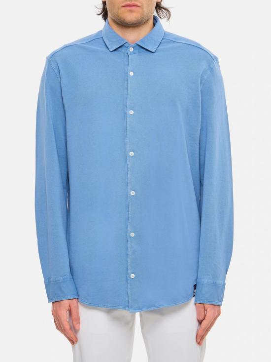 25SS 드루모어 긴팔 셔츠 DTS619 725 Gnawed Blue