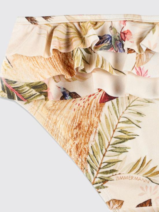 25FW [키즈] 짐머만 스윔팬츠 5904WSS251 CRMPLMFLO Cream - ZIMMERMANN