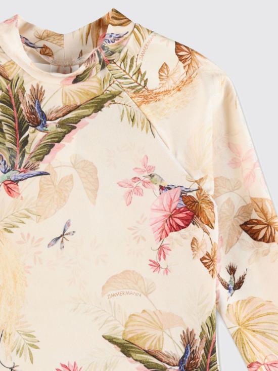 25FW [키즈] 짐머만 탑 5906WSS251 CRMPLMFLO Cream - ZIMMERMANN