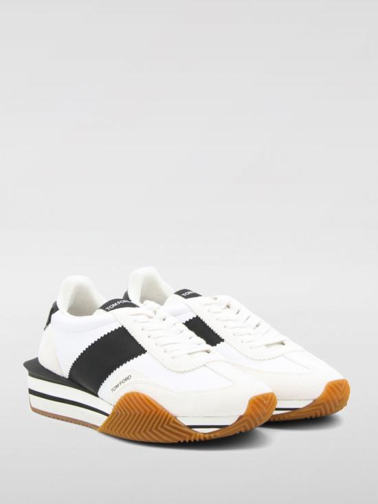 25FW 톰포드 스니커즈 J1292TAP003N 5W004 White - TOMFORD