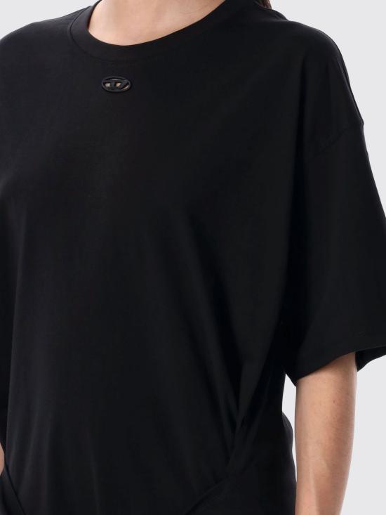 25FW 디젤 롱 원피스 A192320NIAX 9XX Black - DIESEL