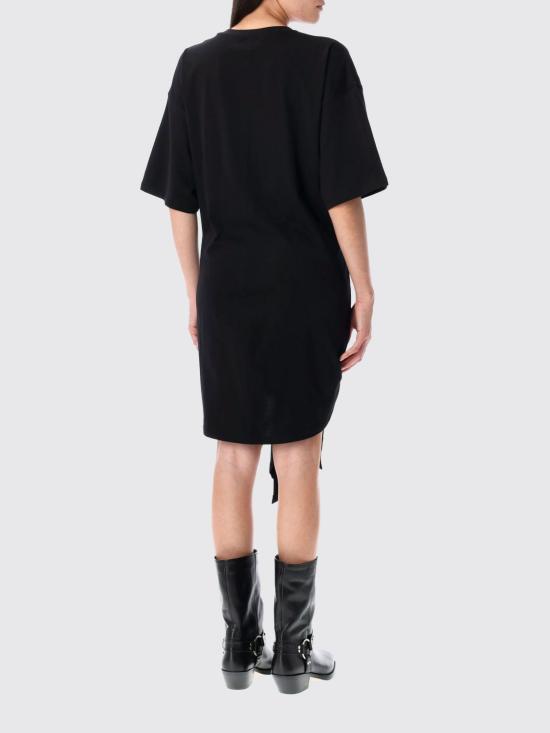 25FW 디젤 롱 원피스 A192320NIAX 9XX Black - DIESEL