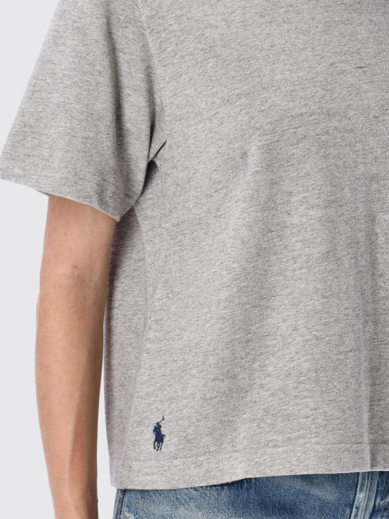 25FW 폴로 랄프로렌 반팔 티셔츠 211967106 003 Grey - POLO RALPH LAUREN